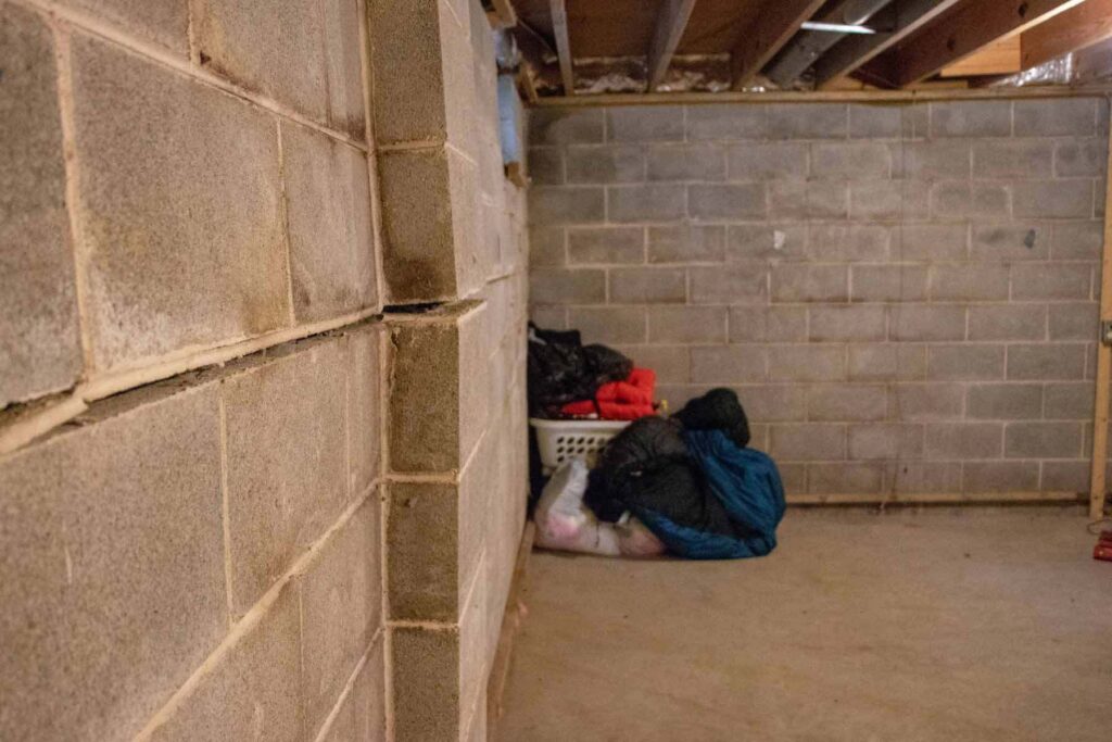 Bowed wall repair in Madison Heights, MI