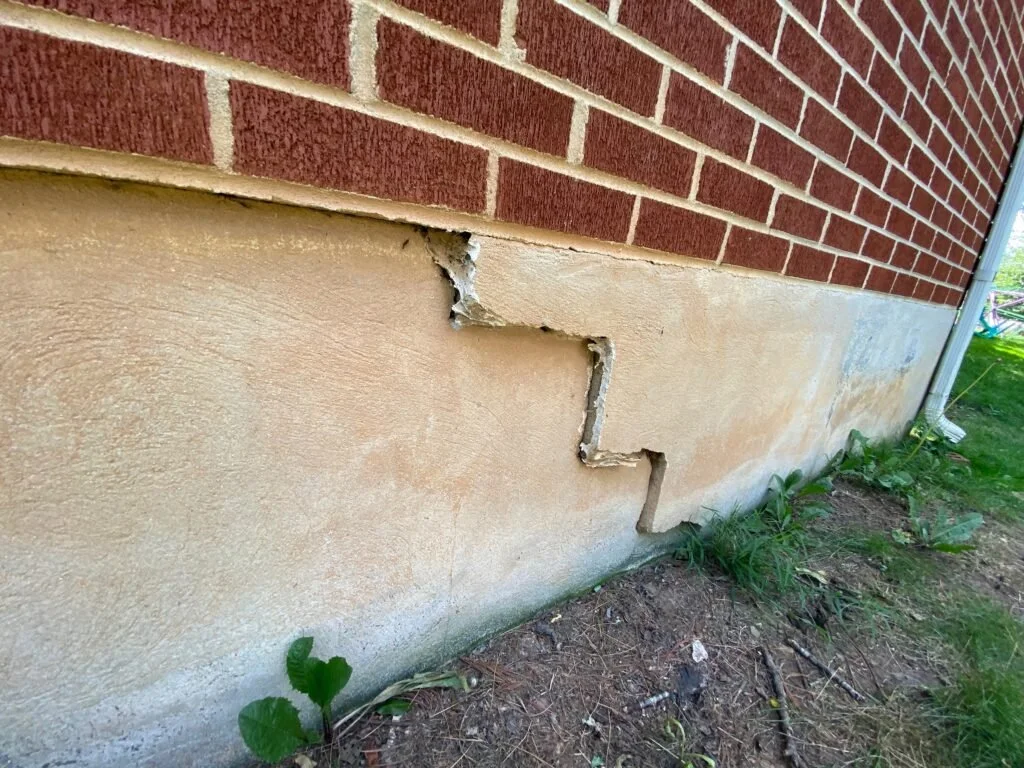 Foundation crack repair in Troy, MI