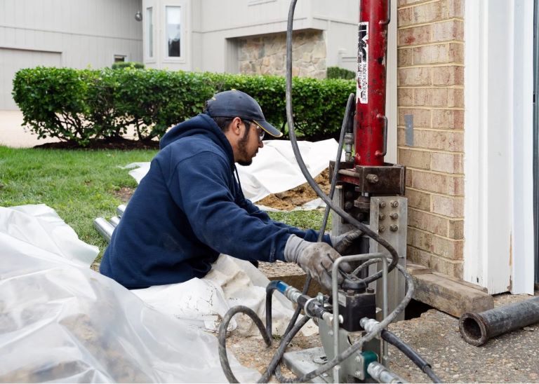 Foundation repair contractor in Troy MI