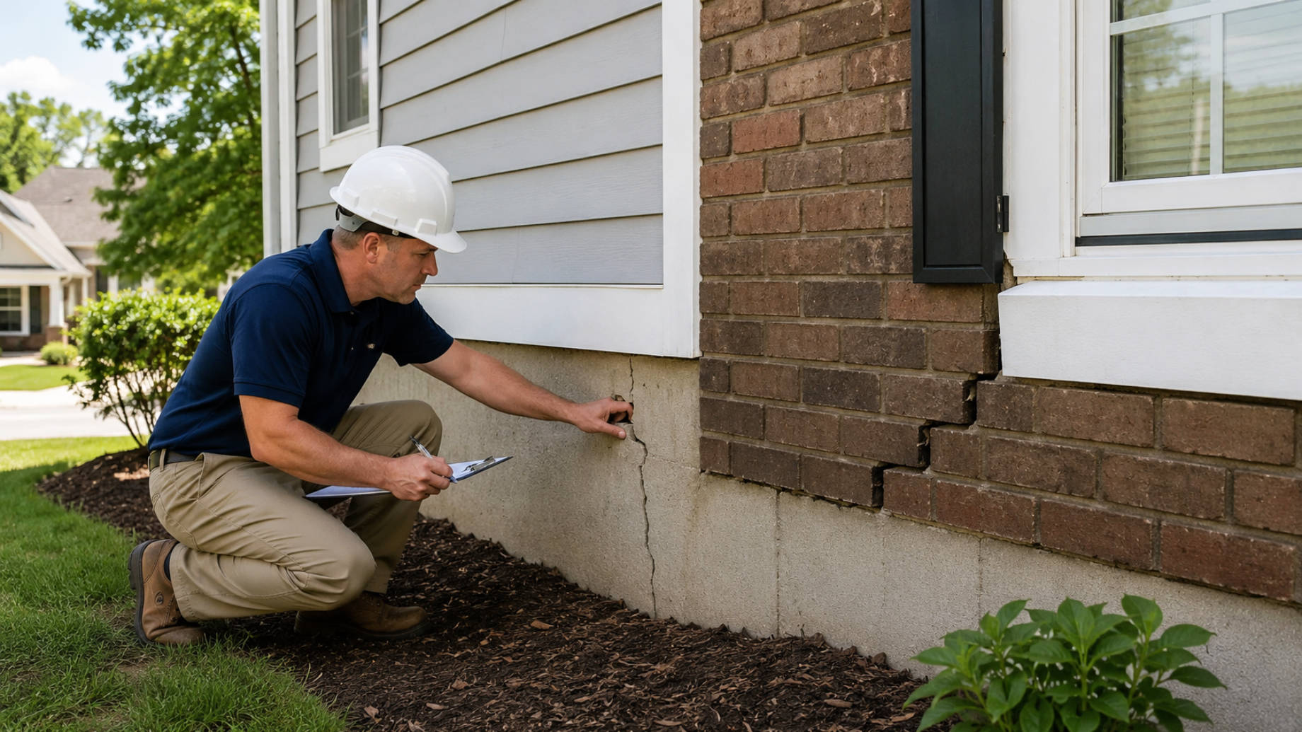 Foundation repair estimate in Troy MI
